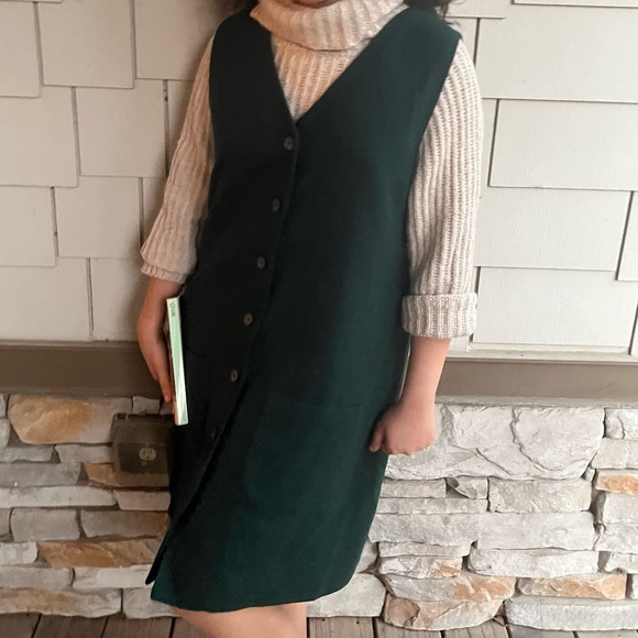 Vintage Worthington sleeveless button down dress - Picture 3 of 6